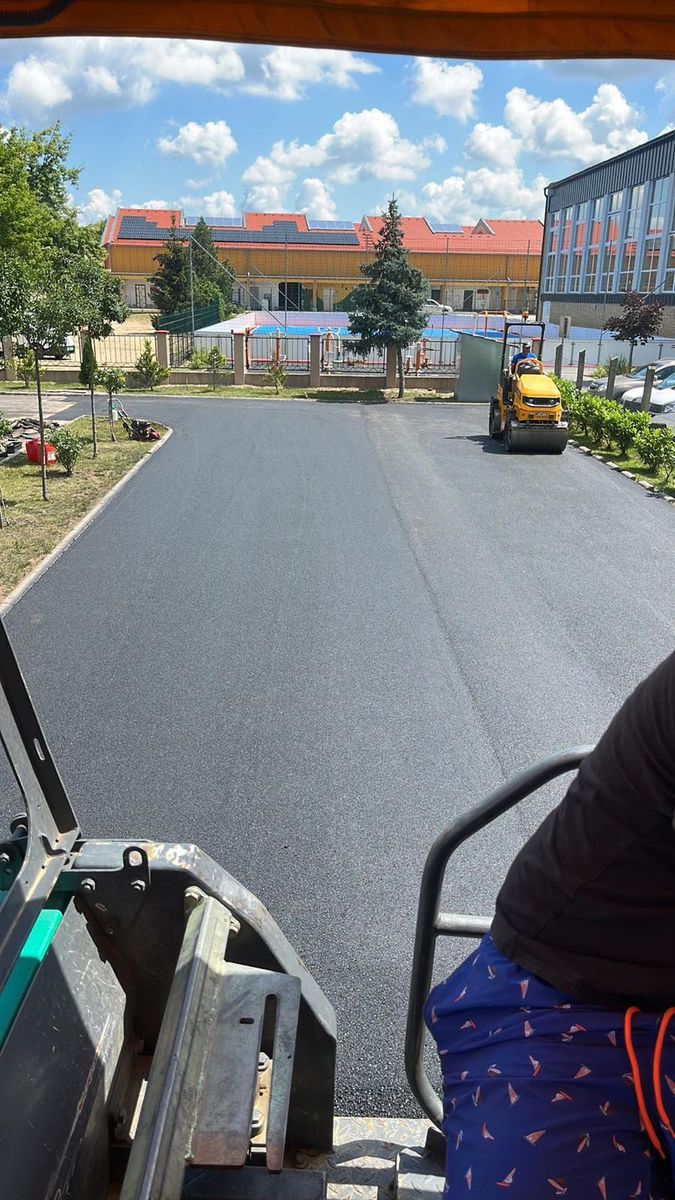 Ipari parkoló aszfaltozás – Budapest